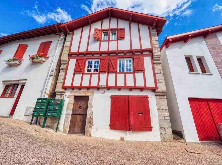 Belle Maison Basque 12 Personnes Urrugne Buitenkant foto
